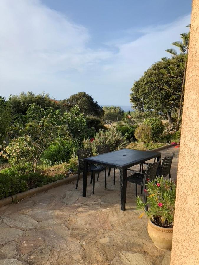 Appartement Rez De Villa LʼÎle-Rousse Dış mekan fotoğraf