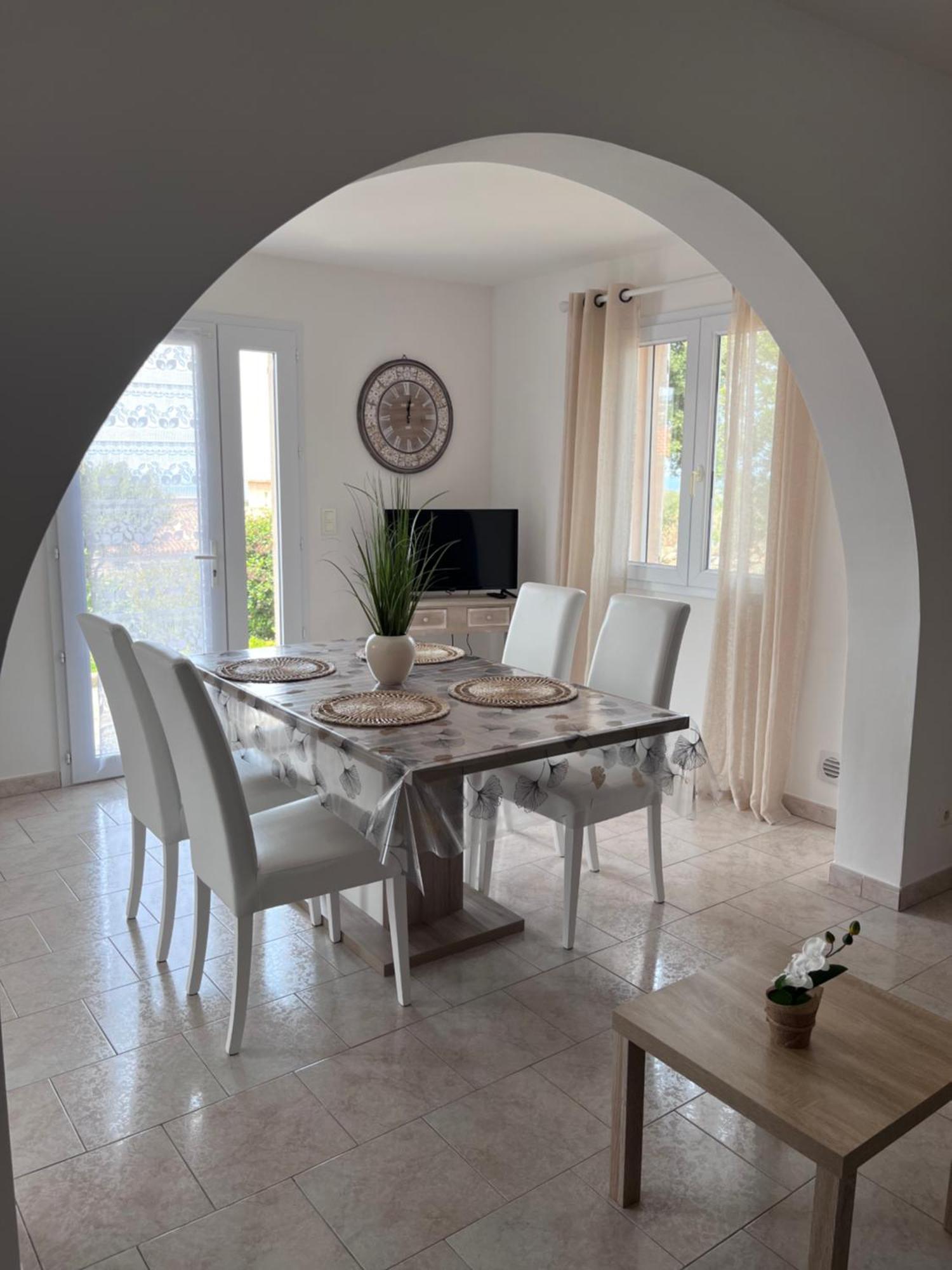 Appartement Rez De Villa LʼÎle-Rousse Dış mekan fotoğraf